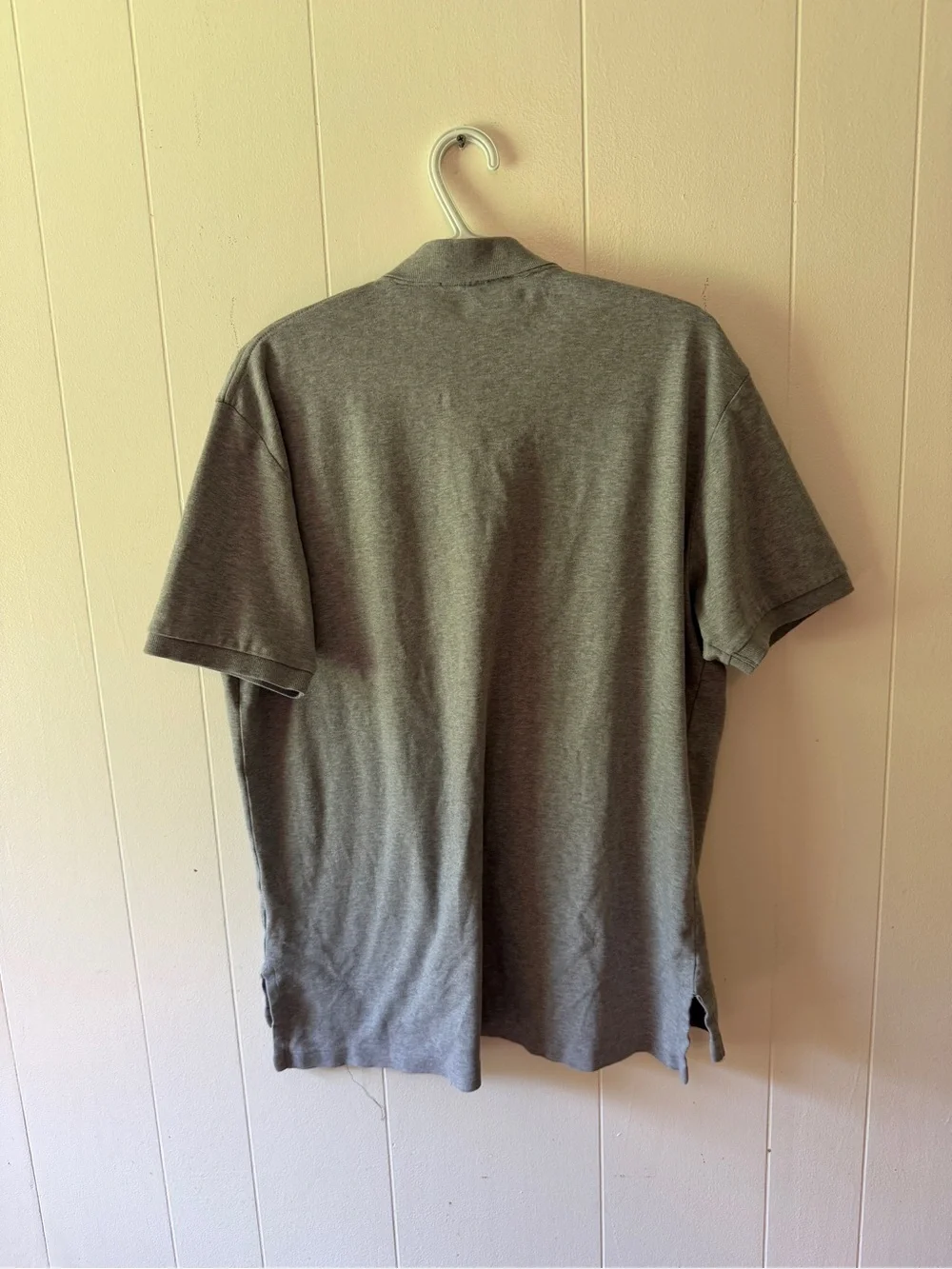 Ralph Lauren Men's Heather Grey Short-Sleeve Polo